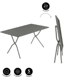 Lafuma Klapptisch Balcony Tab 140, ca. B140/H72/T80 cm