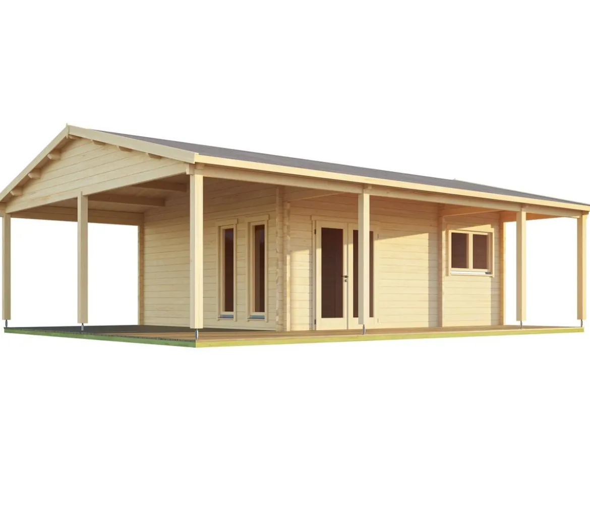 Lasita Maja Ferienhaus Blue Nile, ca. B940/H333,2/T756 cm