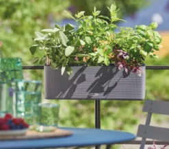 LECHUZA® BALCONISSIMA Color, All-in-One-Set, ca. B40/H14/T14 cm