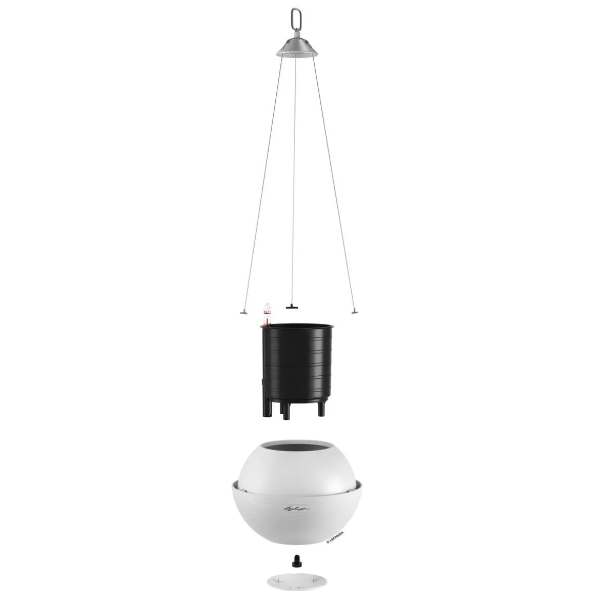 LECHUZA® BOLA Color, All-in-One Set