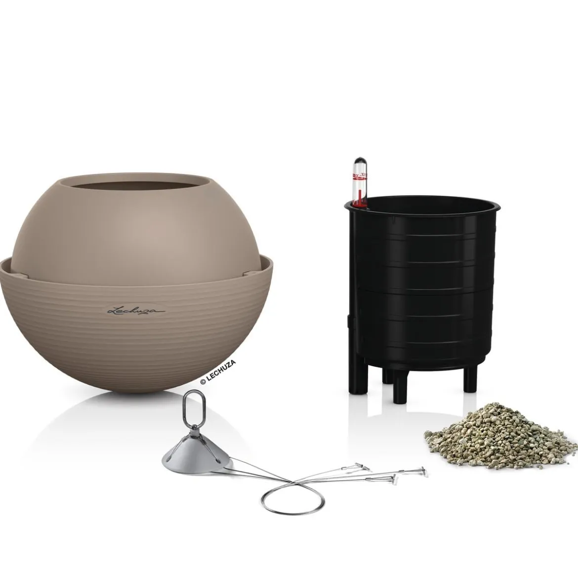 LECHUZA® BOLA Color, All-in-One Set