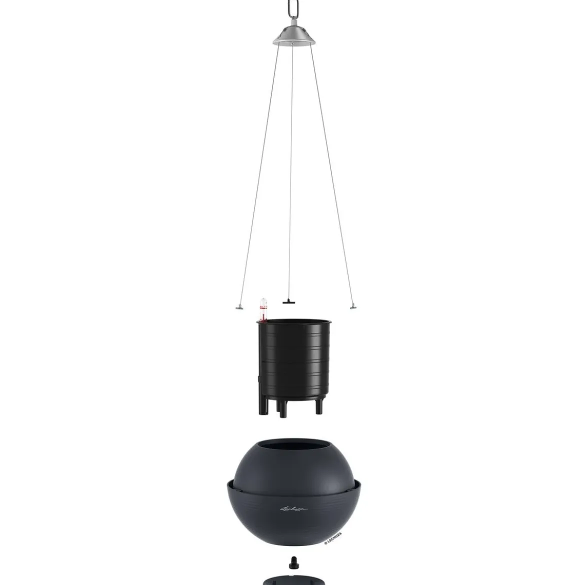 LECHUZA® BOLA Color, All-in-One Set
