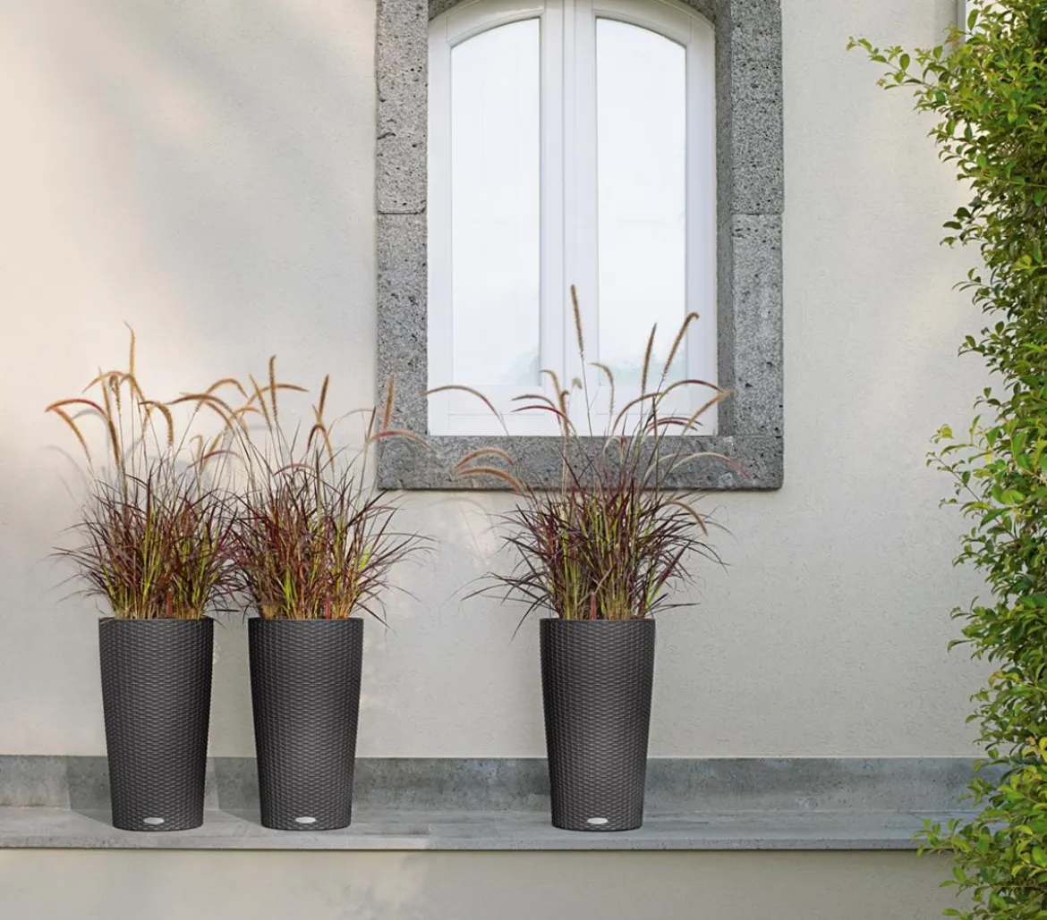 LECHUZA® Cilindro Cottage Pflanzgefäß, rund