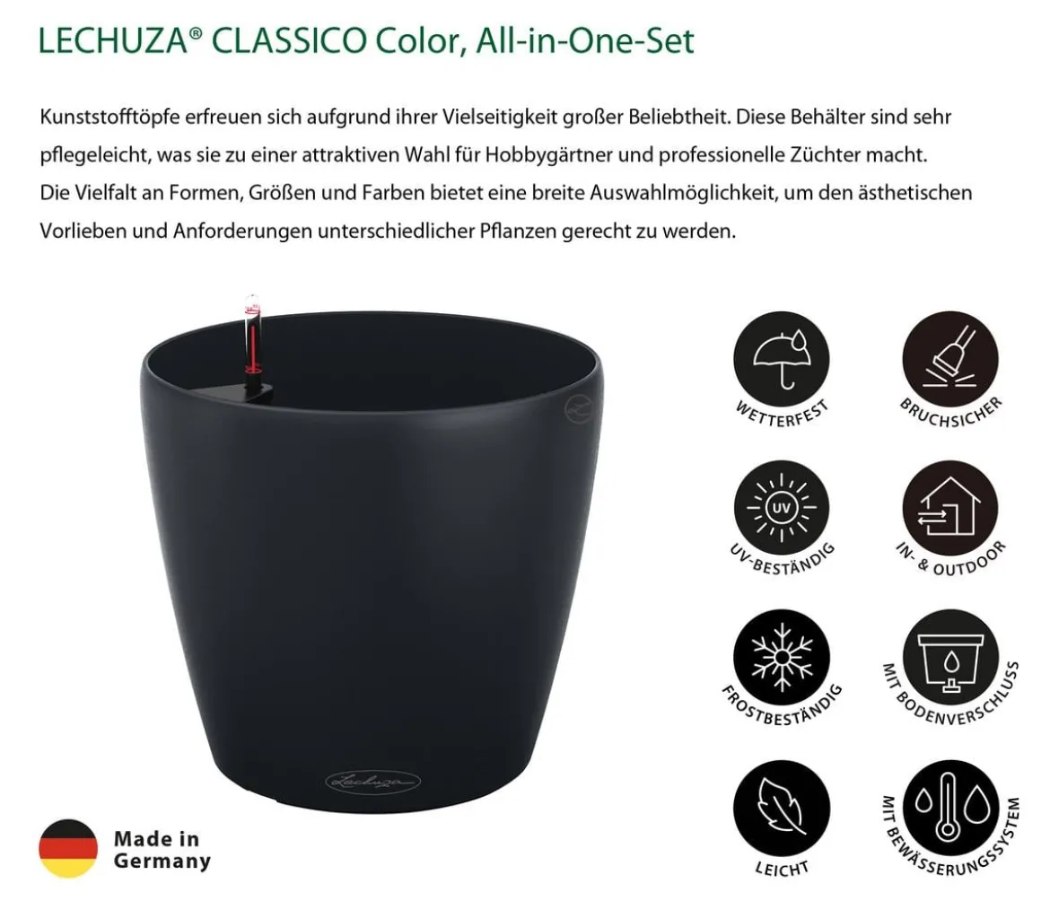 LECHUZA® CLASSICO Color, All-in-One-Set