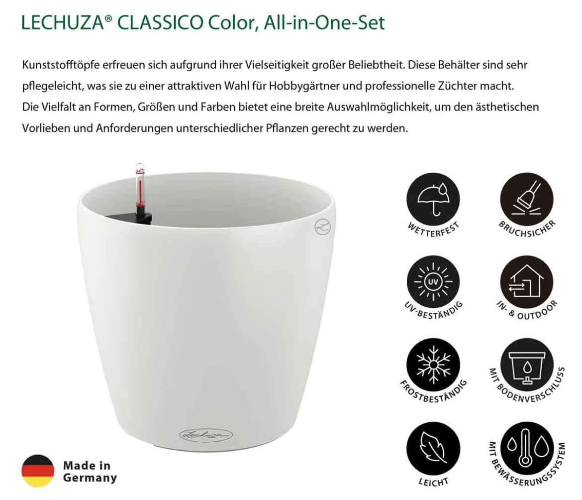 LECHUZA® CLASSICO Color, All-in-One-Set