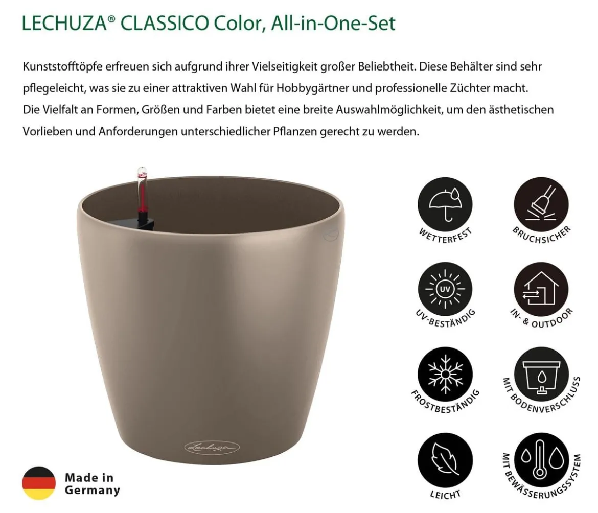 LECHUZA® CLASSICO Color, All-in-One-Set