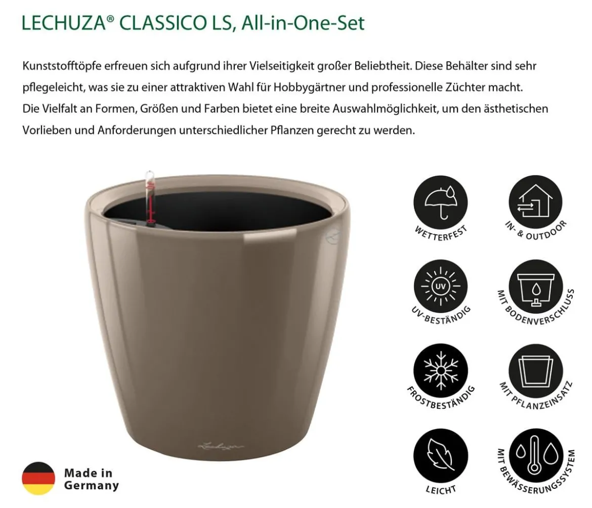 LECHUZA® CLASSICO LS, All-in-One-Set