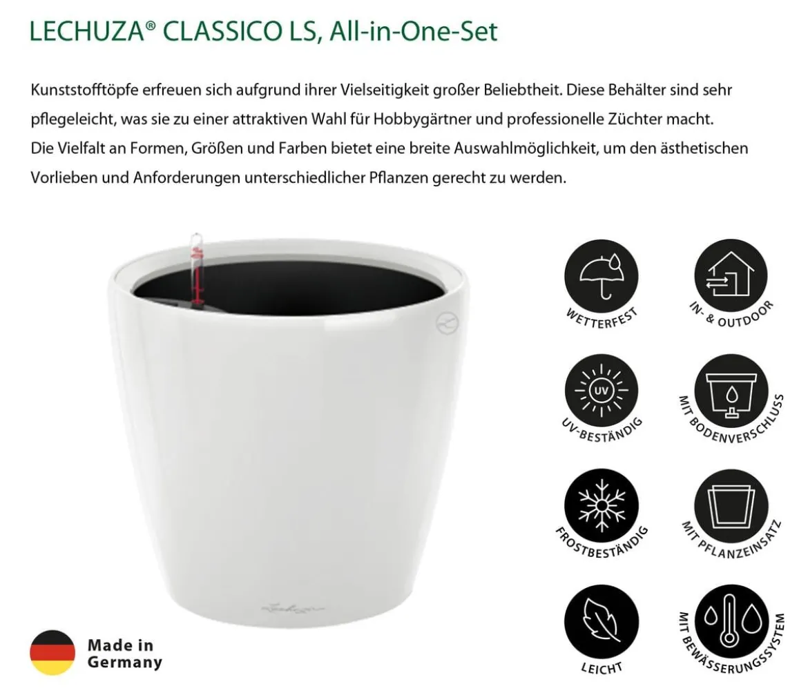 LECHUZA® CLASSICO LS, All-in-One-Set