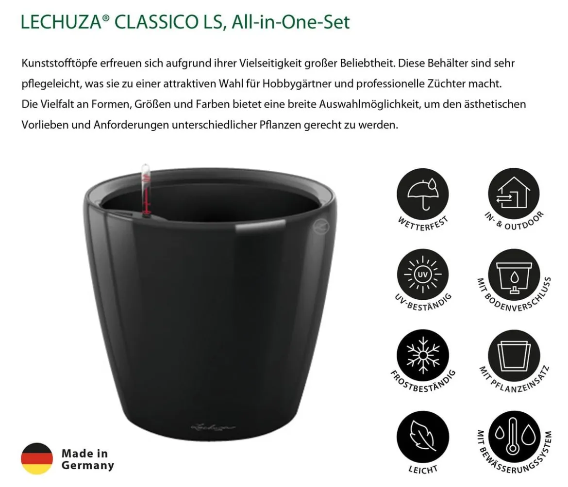 LECHUZA® CLASSICO LS, All-in-One-Set