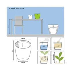 LECHUZA® CLASSICO LS, All-in-One-Set