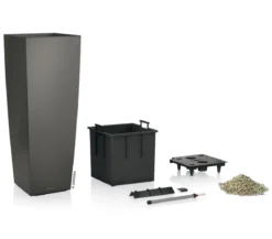 LECHUZA® CUBICO ALTO, All-in-One-Set, ca. B40/H105/T40 cm