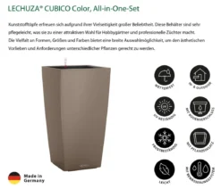 LECHUZA® CUBICO Color, All-in-One-Set