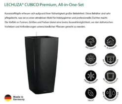 LECHUZA® CUBICO Premium, All-in-One-Set
