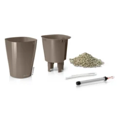 LECHUZA® DELTINI, All-in-One-Set, hochglanz