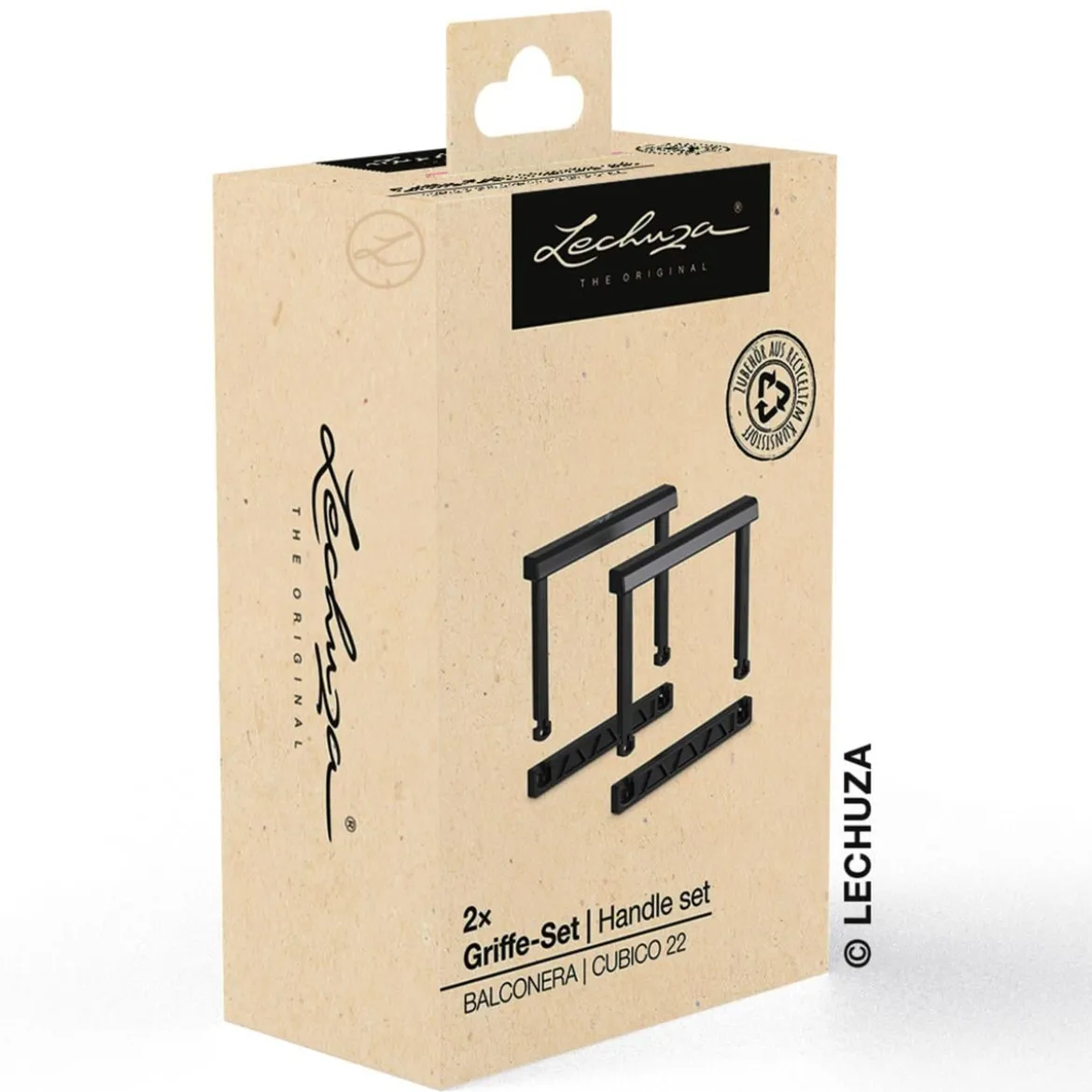 LECHUZA® Griffe-Set für CUBICO 22 und BALCONERA 50/80, 8-teilig