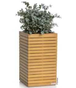 LECHUZA® Holz-Kasten PALO Natural Wood 45, quadratisch