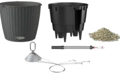 LECHUZA® Kunststoff-Hängeampel Nido Cottage