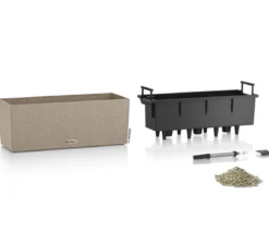 LECHUZA® Kunststoff-Kasten Balconera Stone, rechteckig