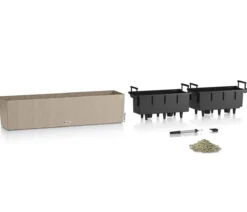 LECHUZA® Kunststoff-Kasten Balconera Stone, rechteckig