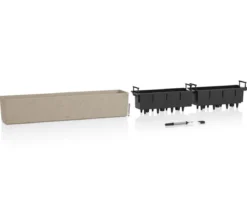LECHUZA® Kunststoff-Kasten Balconera Stone, rechteckig