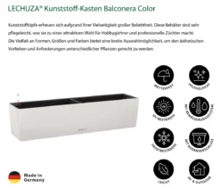 LECHUZA® Kunststoff-Kasten Balconera Color, rechteckig