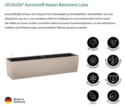 LECHUZA® Kunststoff-Kasten Balconera Color, rechteckig
