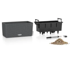 LECHUZA® Kunststoff-Kasten Balconera Cottage, rechteckig