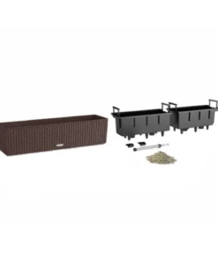 LECHUZA® Kunststoff-Kasten Balconera Cottage, rechteckig