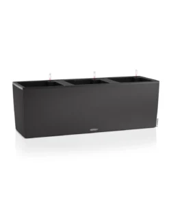 LECHUZA® Kunststoff-Kasten Trio Stone, rechteckig, ca. B100/H34,5/T32,5 cm