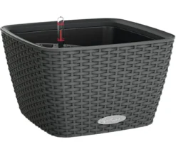 LECHUZA® Kunststoff-Topf Bacino Cottage, quadratisch, ca. B30/H18/T30 cm