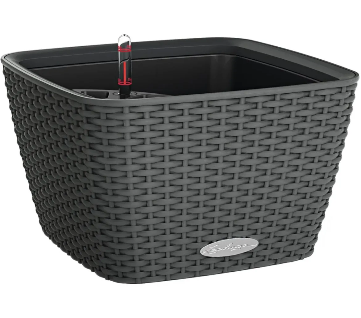 LECHUZA® Kunststoff-Topf Bacino Cottage, quadratisch, ca. B30/H18/T30 cm