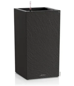 LECHUZA® Kunststoff-Topf Canto Slatestone inkl. Pflanzeinsatz, rechteckig
