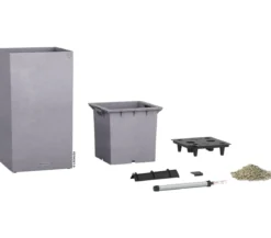 LECHUZA® Kunststoff-Topf Canto Stone, quadratisch