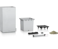 LECHUZA® Kunststoff-Topf Canto Stone, quadratisch