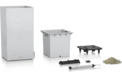 LECHUZA® Kunststoff-Topf Canto Stone, quadratisch