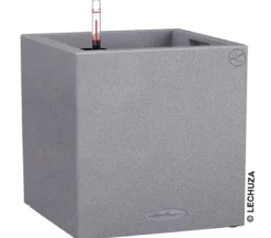 LECHUZA® Kunststoff-Topf Canto Stone, quadratisch