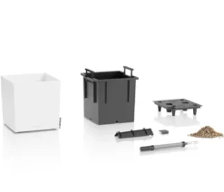 LECHUZA® Kunststoff-Topf Cube, rechteckig