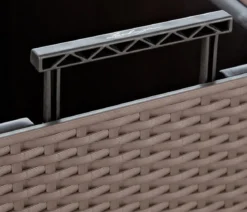 LECHUZA® Kunststoff-Topf Cube Cottage, quadratisch