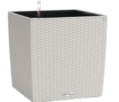 LECHUZA® Kunststoff-Topf Cube Cottage, quadratisch
