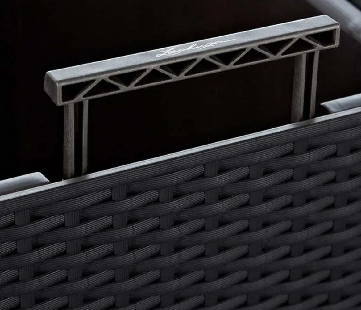 LECHUZA® Kunststoff-Topf Cube Cottage, quadratisch