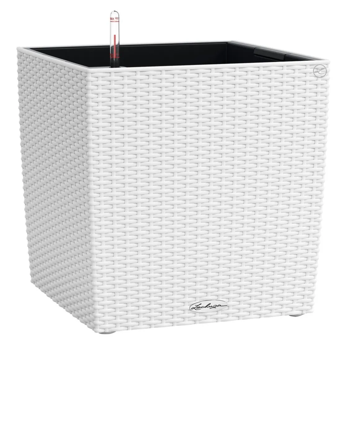 LECHUZA® Kunststoff-Topf Cube Cottage, quadratisch