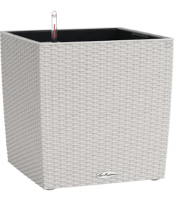 LECHUZA® Kunststoff-Topf Cube Cottage, quadratisch