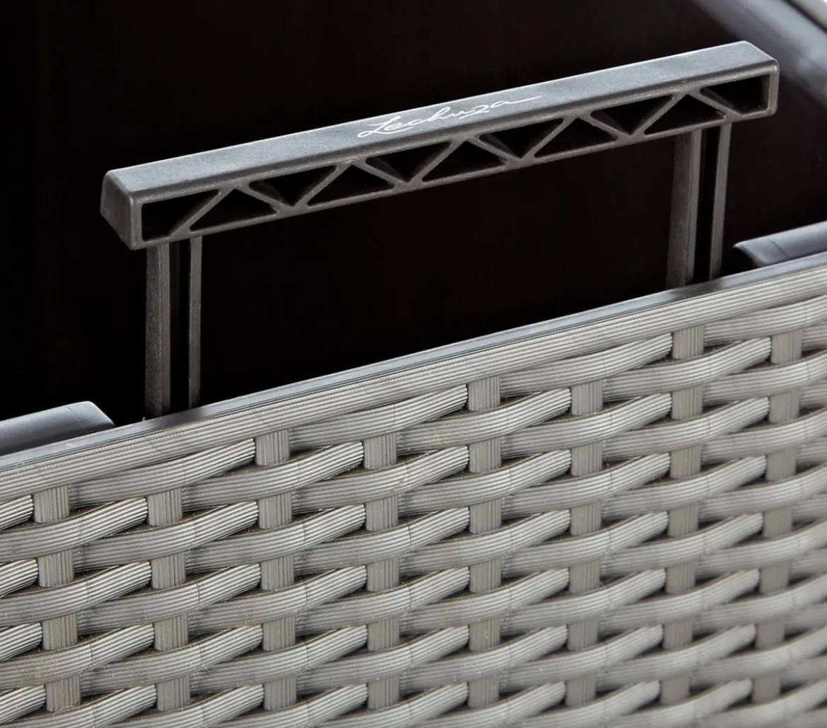 LECHUZA® Kunststoff-Topf Cube Cottage, quadratisch
