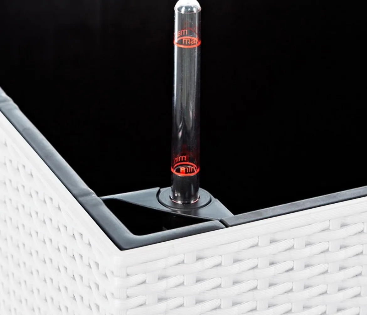 LECHUZA® Kunststoff-Topf Cube Cottage, quadratisch
