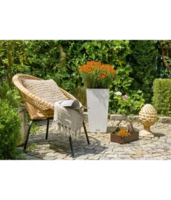 LECHUZA® Kunststoff-Topf Cubico Cottage, konisch