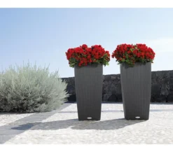 LECHUZA® Kunststoff-Topf Cubico Cottage, konisch