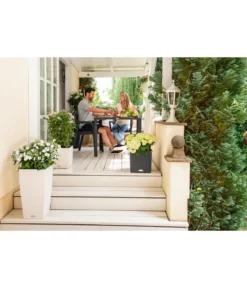 LECHUZA® Kunststoff-Topf Cubico Cottage, konisch