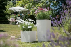 LECHUZA® Kunststoff-Topf Cubico Cottage, konisch
