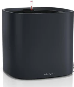 LECHUZA® Kunststoff-Topf PILA Color Planter, quadratisch, ca. B35/H33/T35 cm