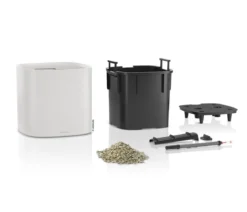LECHUZA® Kunststoff-Topf PILA Color Planter, quadratisch, ca. B35/H33/T35 cm